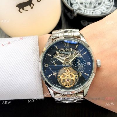 Copy Vacheron Constantin Grand Complication Stainless steel Black Watch